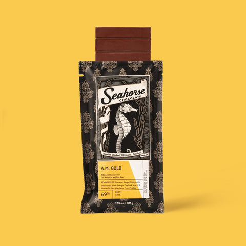 A.M. Golden 70% - Seahorse Chocolate